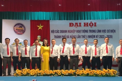 Đại hội Hội các doanh nghiệp hoạt động trong lĩnh vực cơ điện thành phố Đà Nẵng lần thứ I nhiệm kỳ 2023-2028