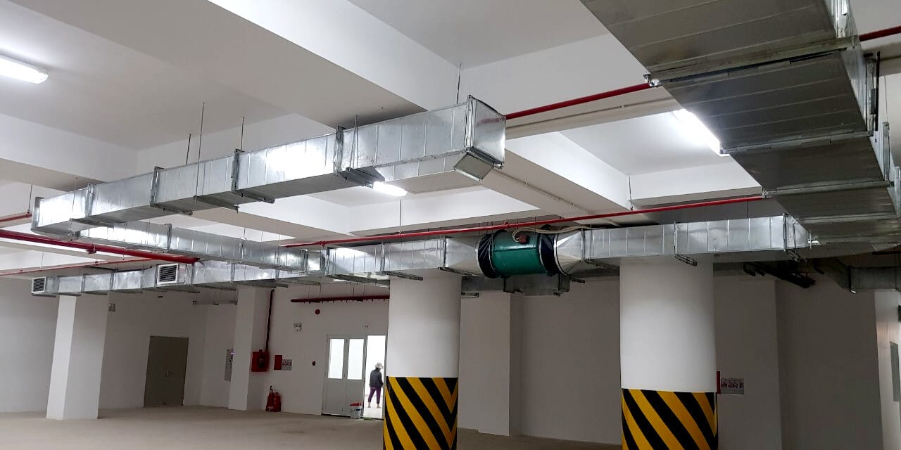 Hệ thống thông gió tầng hầm